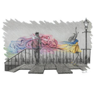 She's a Rainbow, Limited Edition Print