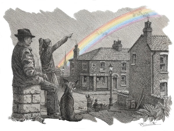 Rainbow Valley Side 1, Limited Edition Print