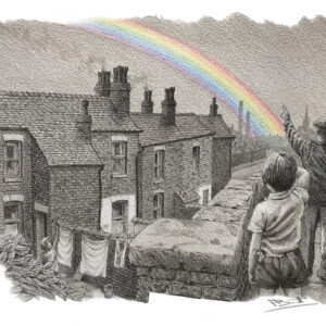 Rainbow Valley Side 2, Limited Edition Print