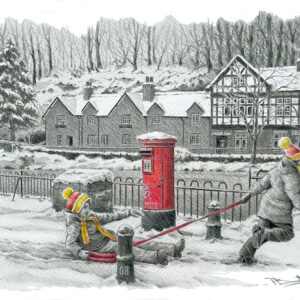 White Winter Hymnal, Limited Edition Print