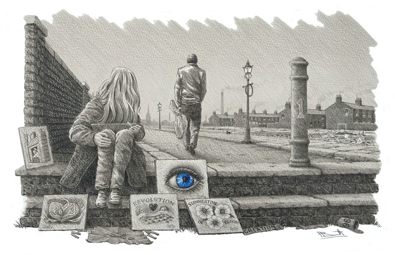 Don't Look Back in Anger, Limited Edition Print